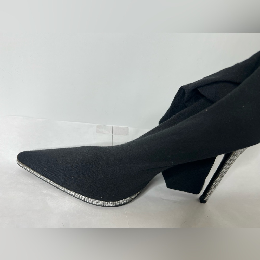 Rene Caovilla crystal embelished sock boots - Picture 7 of 16